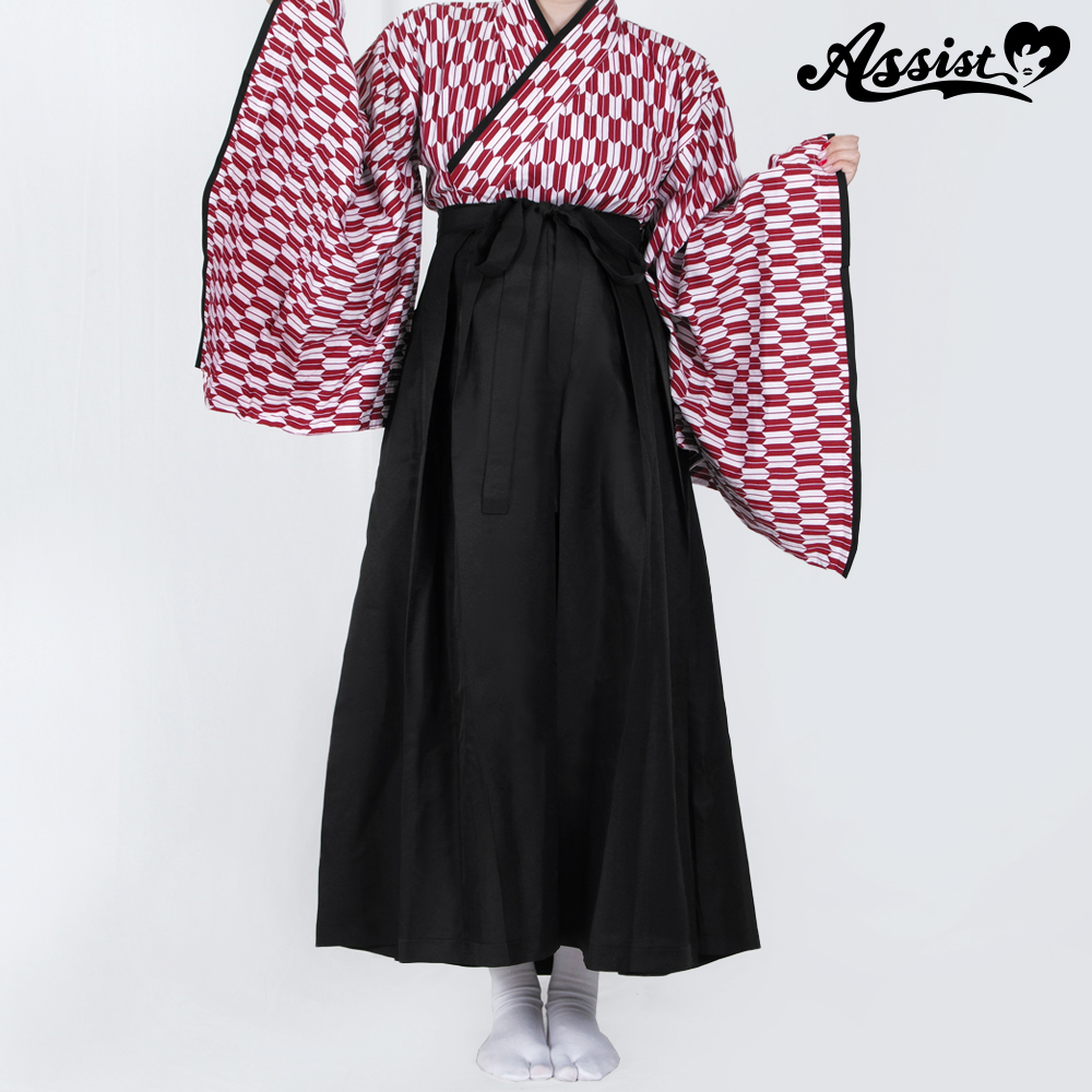 Color hakama (female specification)　Black