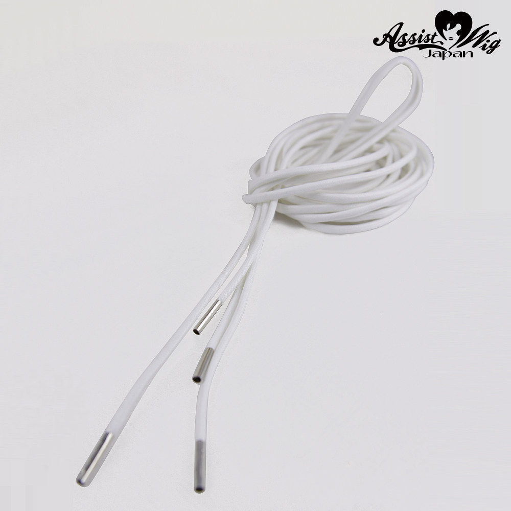 Shoelace 270 cm (round cord)　White
