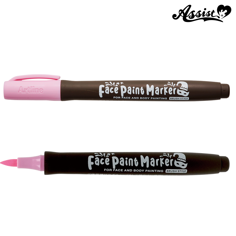 Face paint marker　pastel pink