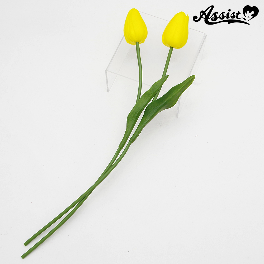Artificial flower tulip　yellow