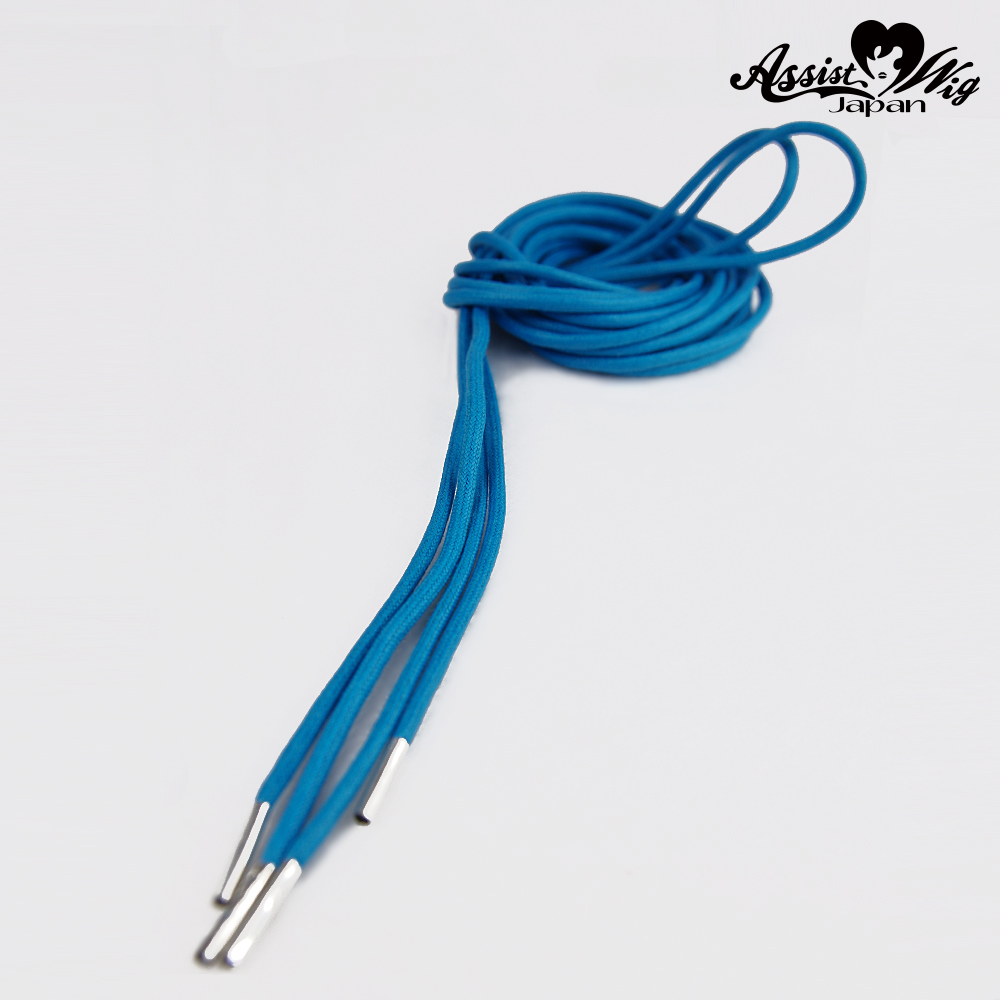 Shoelace 270 cm (round cord)　Light Blue