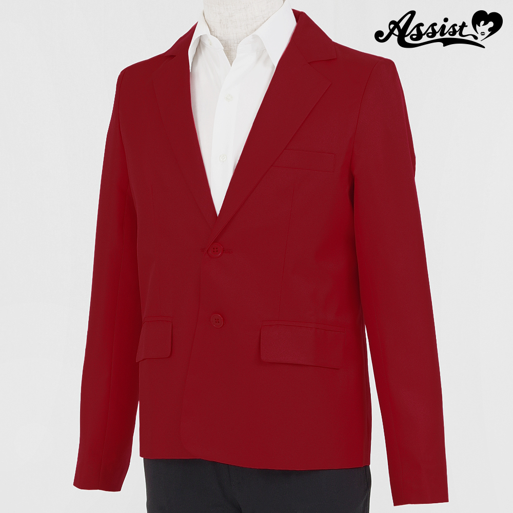 Renewal version color jacket (combined) 2 buttons　burgundy