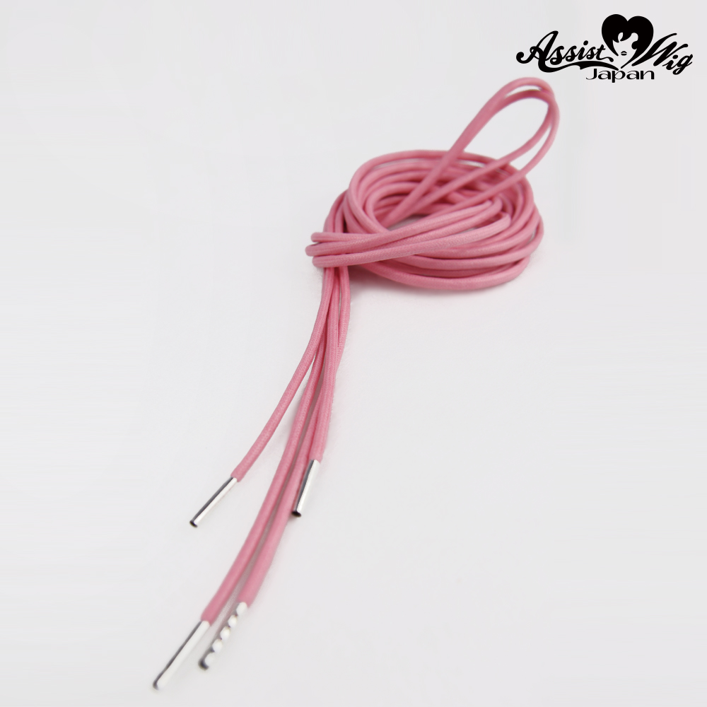 Shoelace 270 cm (round cord)　Pink