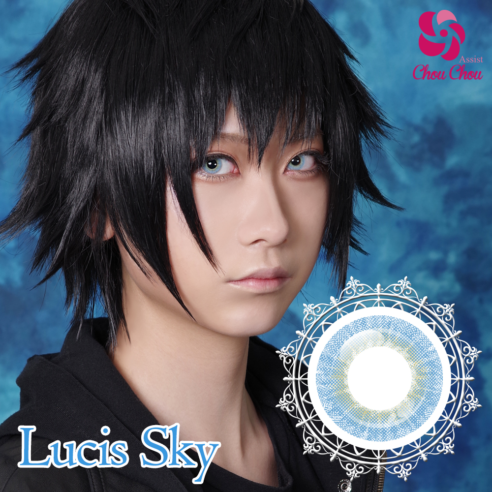 Color contact lens for Cosplay Assist Chou Chou Mine Color 1 Day Lucis Sky 1 box 6 sheets With degree () Color contact lens for Cosplay Assist Chou Chou Mine Color 1 Day Lucis Sky 1 box 6 sheets With degree ()