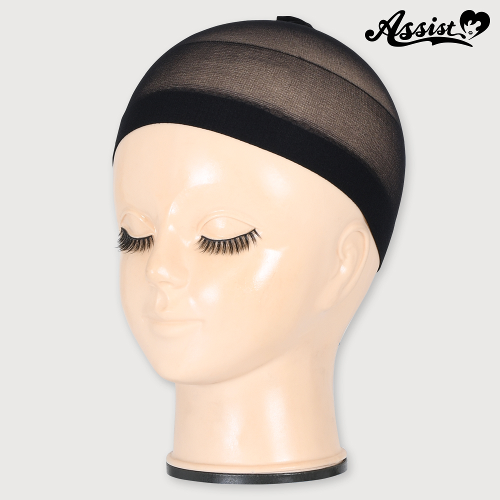 Cool Wig Net (Swimming Cap Type)　Black