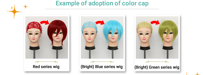 Example of adoption of color cap